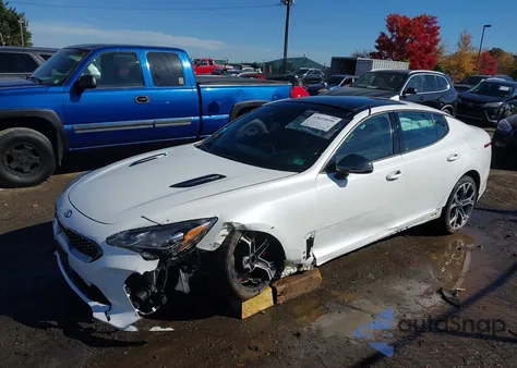 2019 Kia Stinger Gt1 из США, поврежденный, VIN KNAE45LC5K6059524